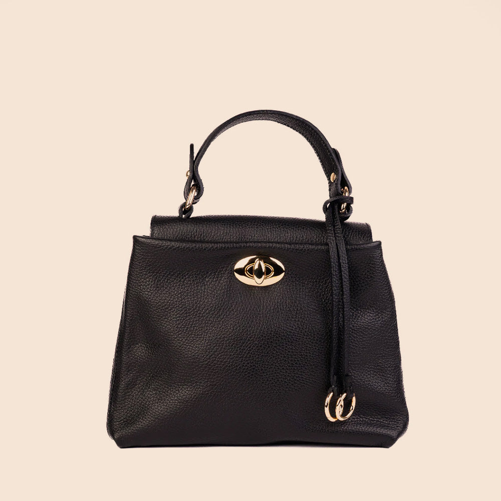 BORSA A MANO VERA PELLE