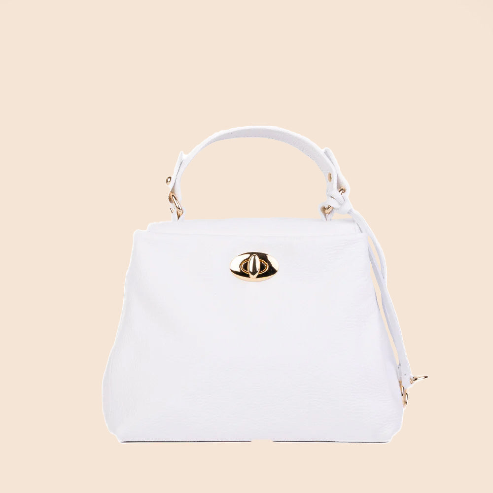 BORSA A MANO VERA PELLE