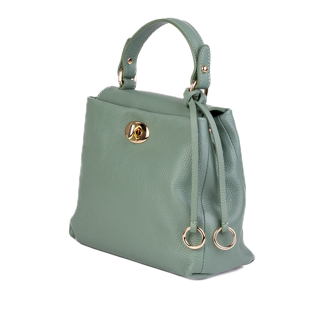 GENUINE LEATHER HANDBAG