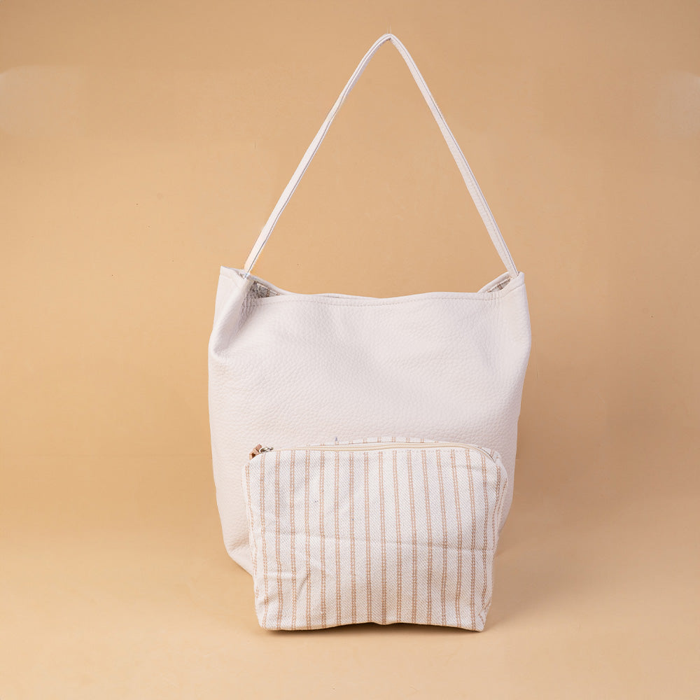 BORSA A SPALLA CON CHIUSURA A CALAMITA