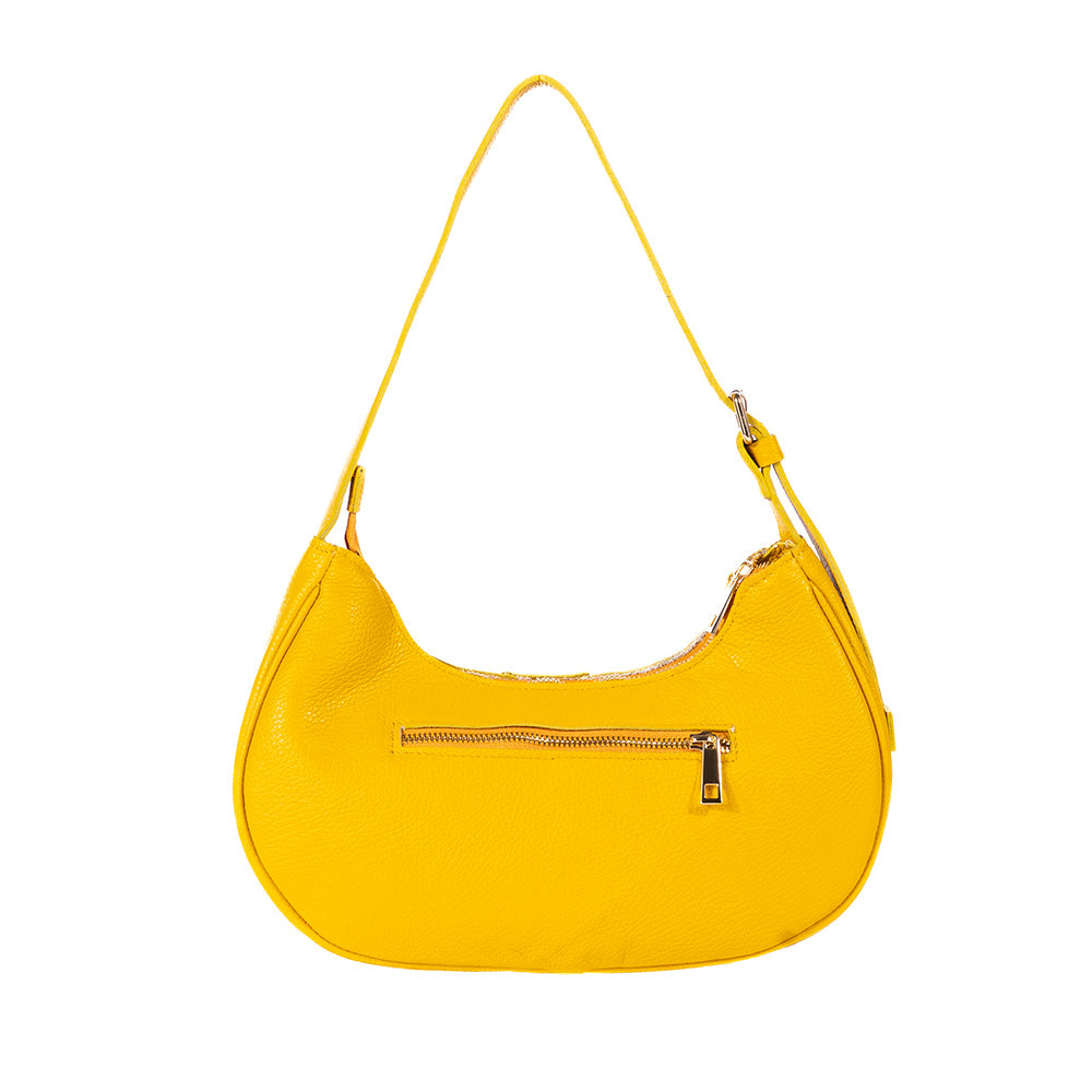 HALF MOON SHOULDER BAG WITH BUCKLE