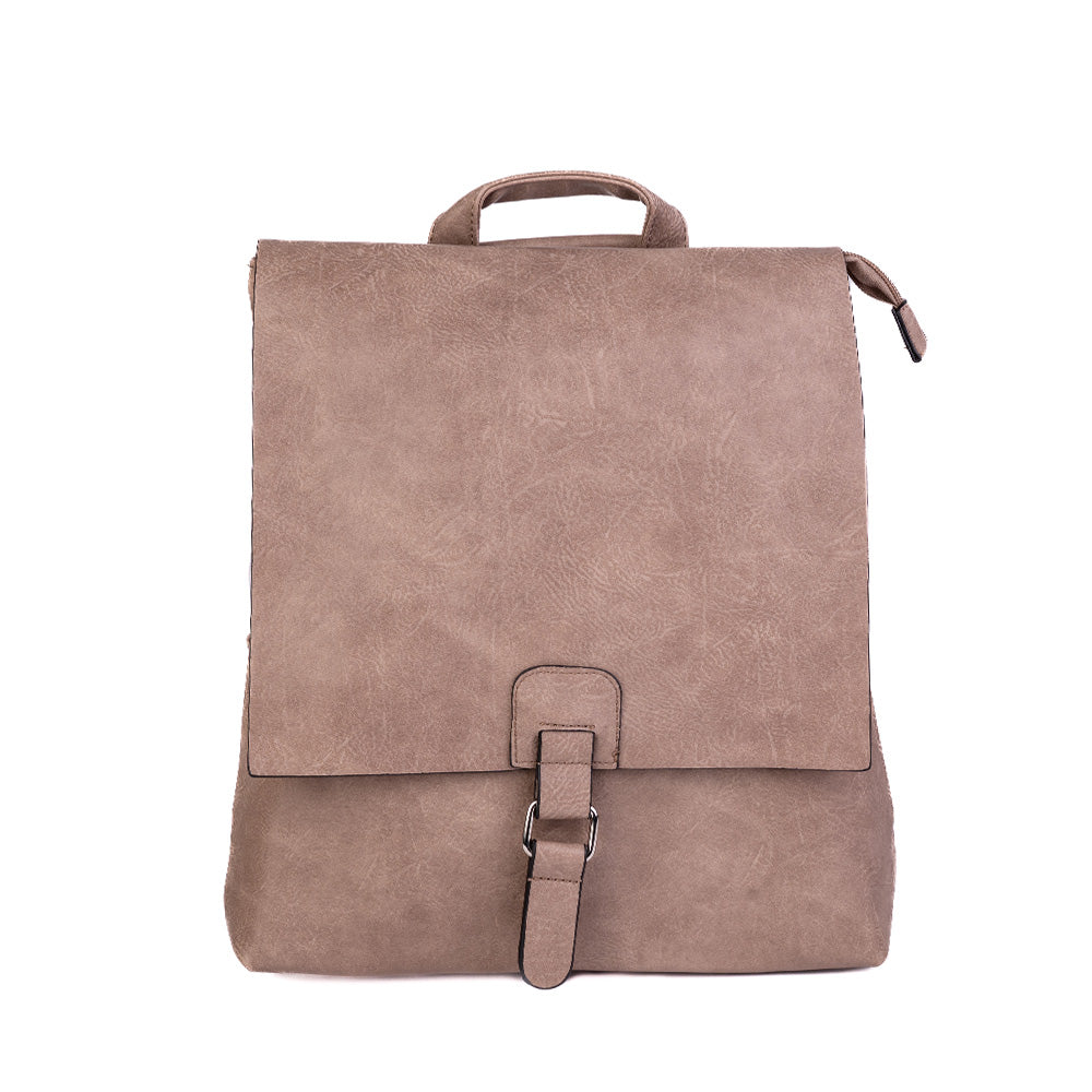 BORSA ZAINO CON MOSCHETTONE CENTRALE