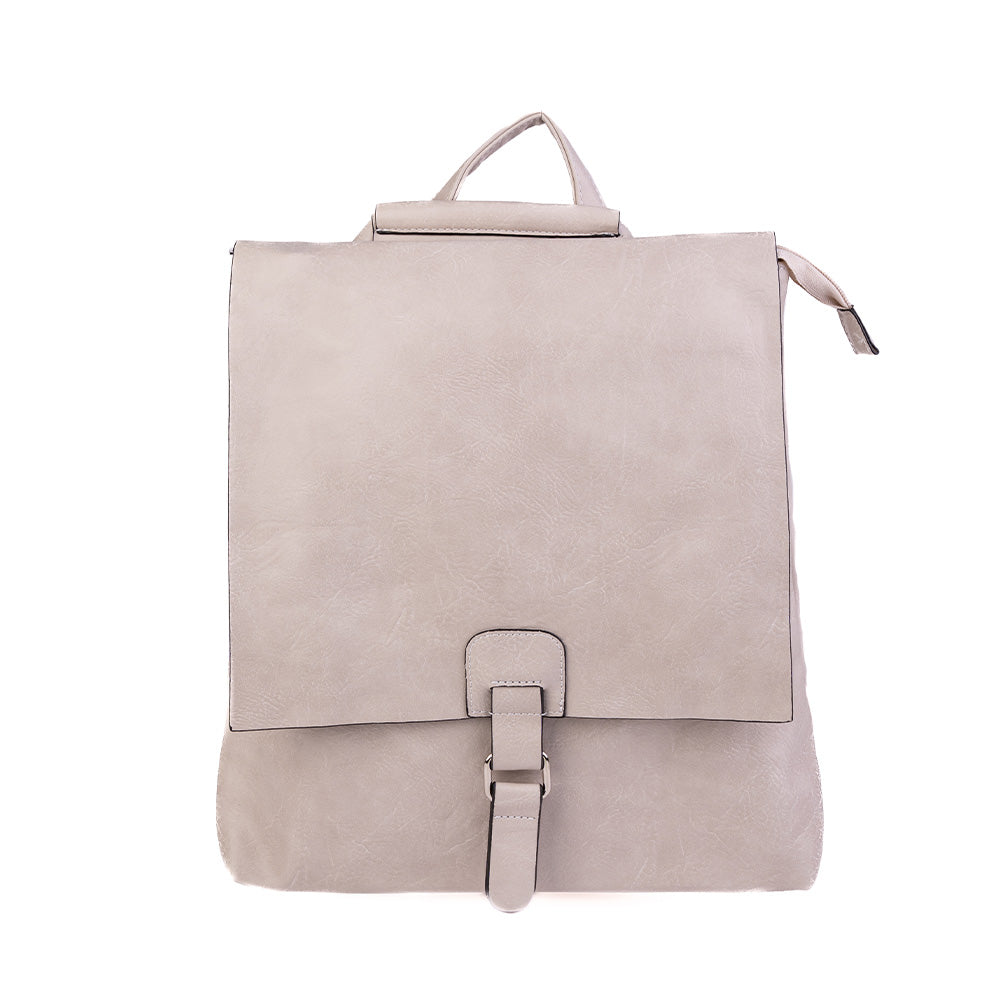 BORSA ZAINO CON MOSCHETTONE CENTRALE