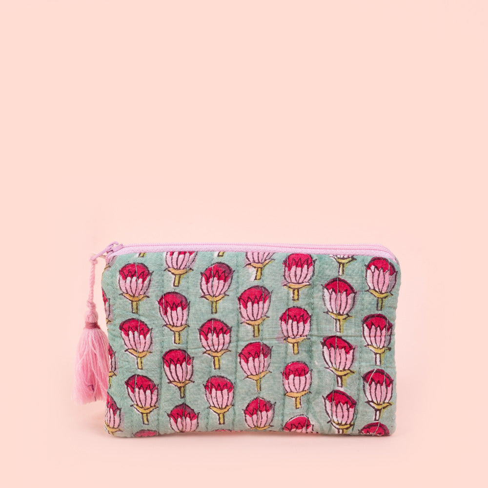 MINI COLORFUL PATTERN EMPTY POUCH BAG