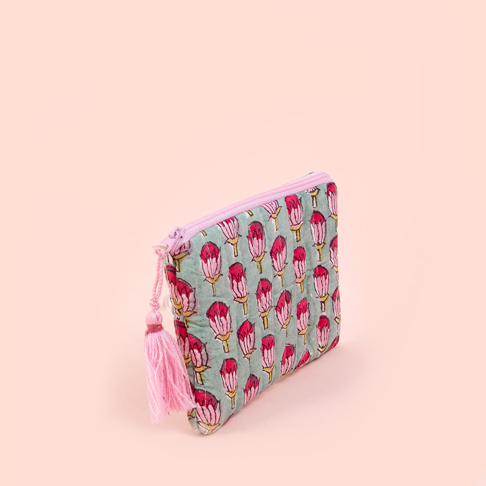 MINI COLORFUL PATTERN EMPTY POUCH BAG