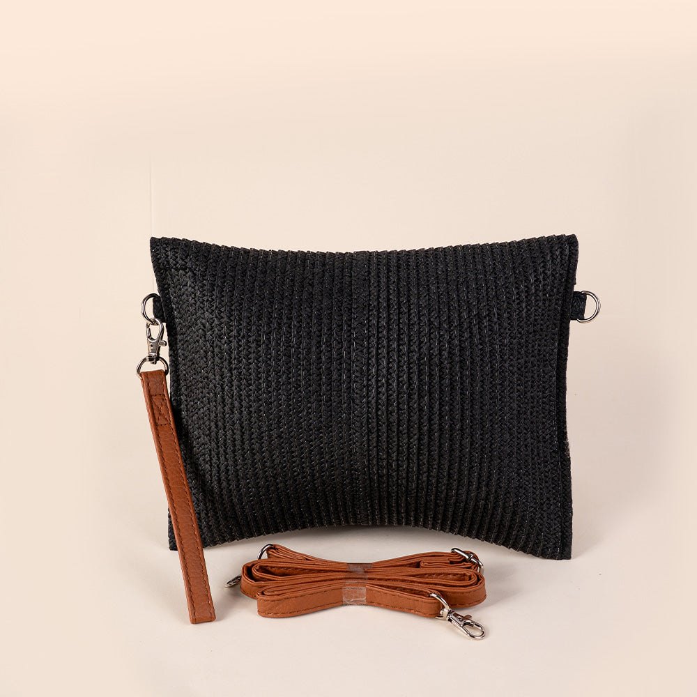 BORSA A MANO CON TRACOLLA E POLSINO
