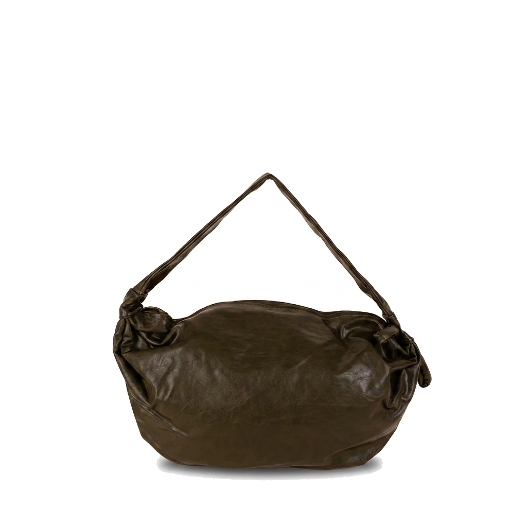 BORSA A SPALLA ALLUNGATA CON ZIP LATERALE