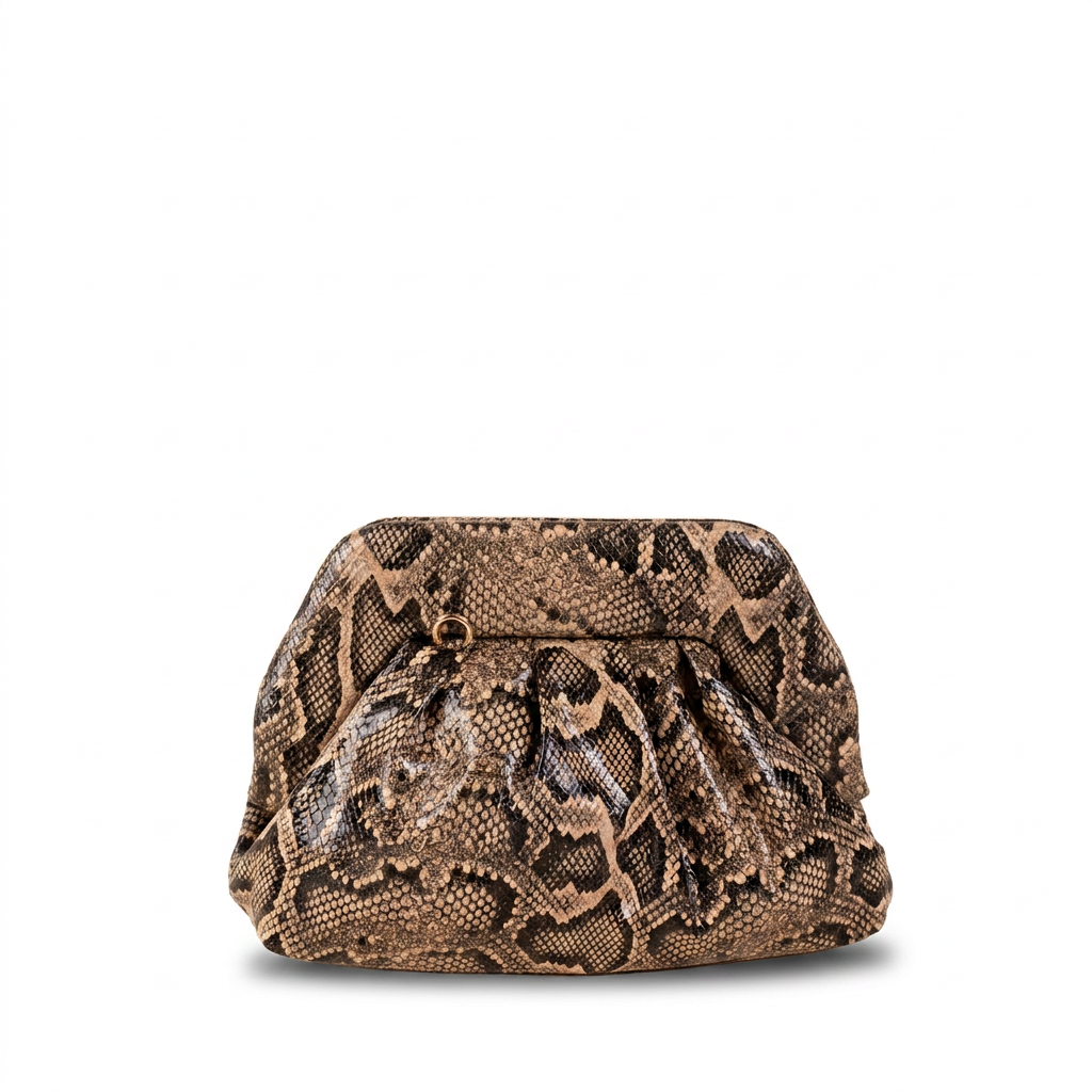 BORSA POCHETTE LUCIDA A CON TRACOLLA