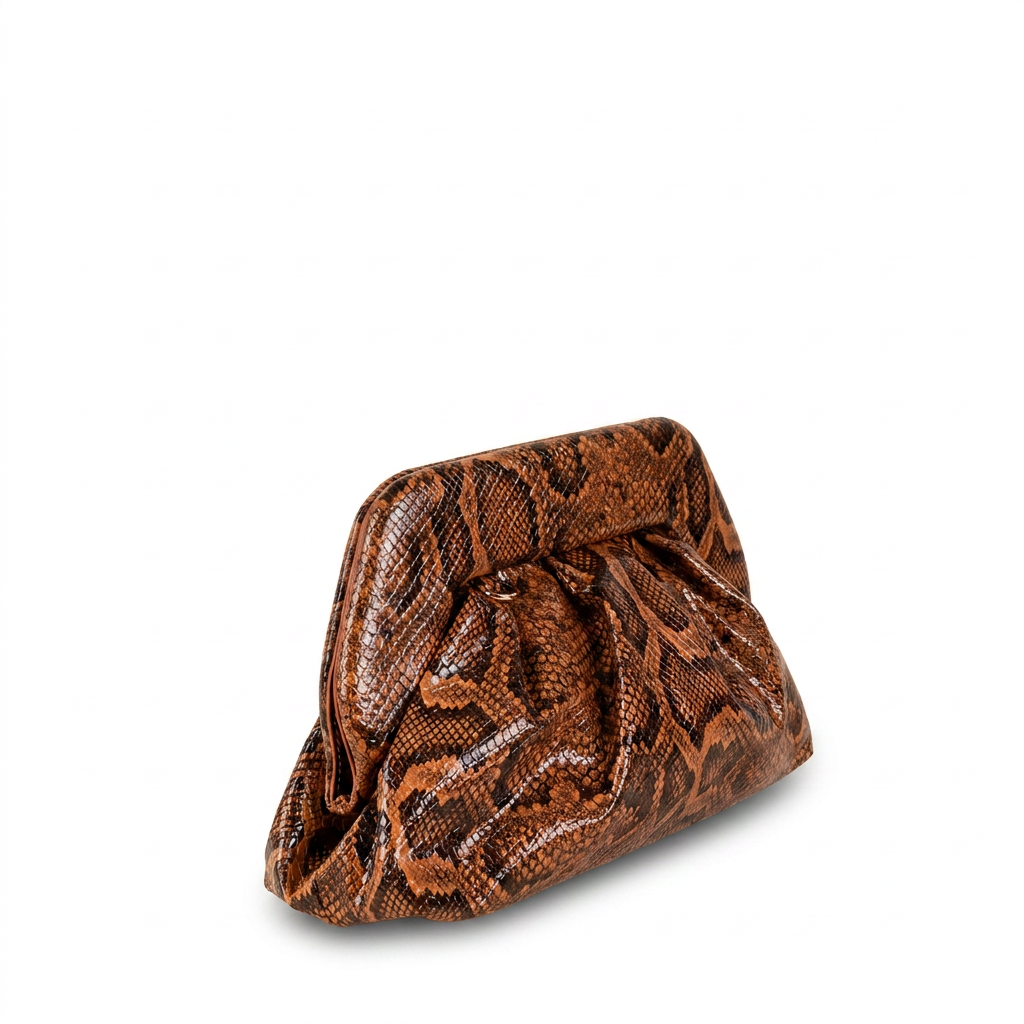 BORSA POCHETTE LUCIDA A CON TRACOLLA