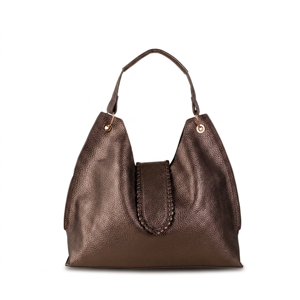 BORSA A MANO CON TRACOLLA E PATTINA FRONTALE