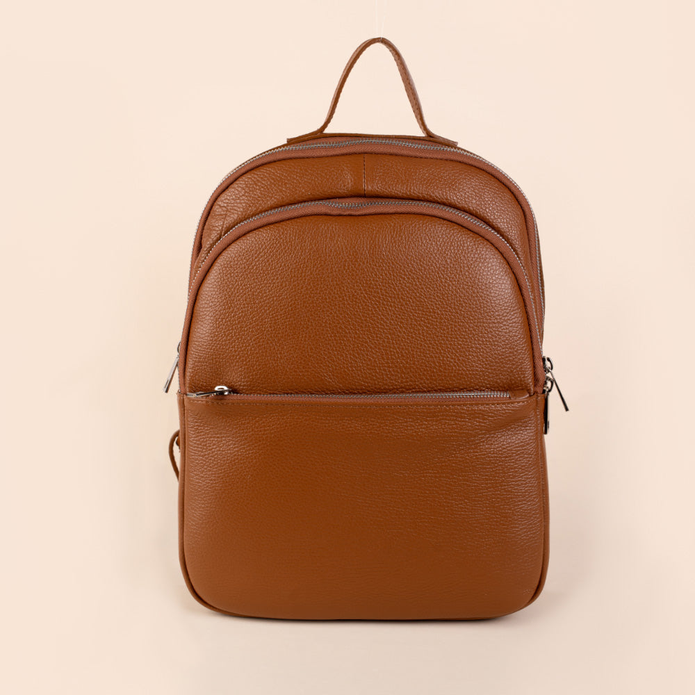 BORSA ZAINO OVALE CON TRE SCOMPARTI E SPALLACCI REGOLABILI