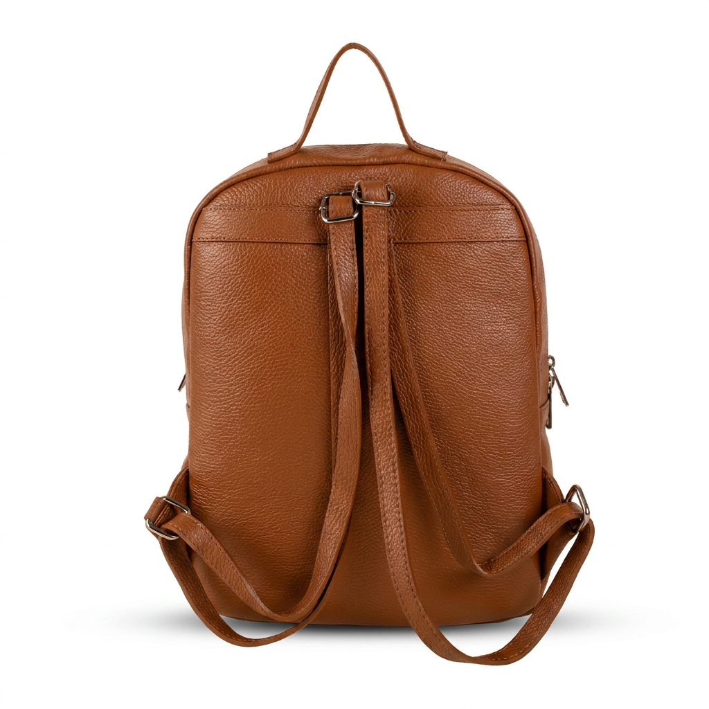 BORSA ZAINO OVALE CON TRE SCOMPARTI E SPALLACCI REGOLABILI