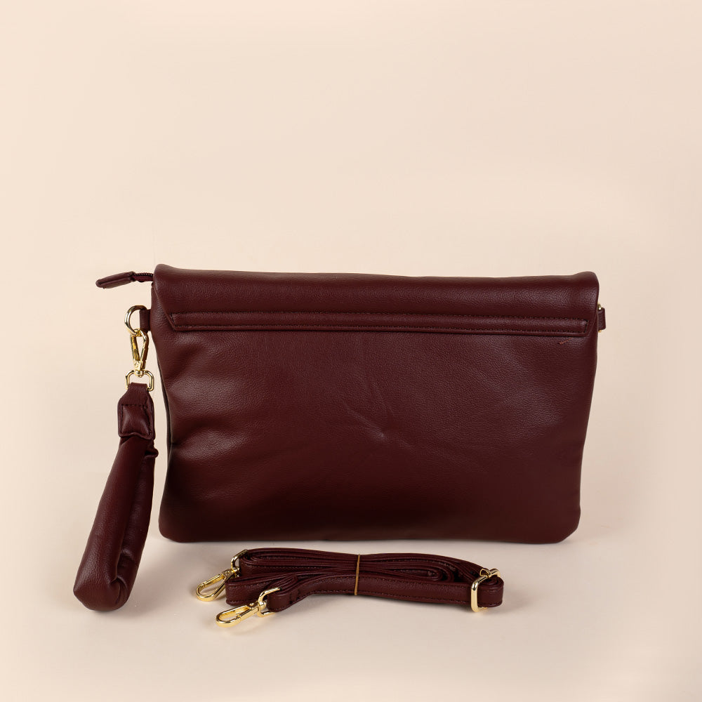 BORSA A MANO A BUSTA CON CHIUSURA A GIRELLO