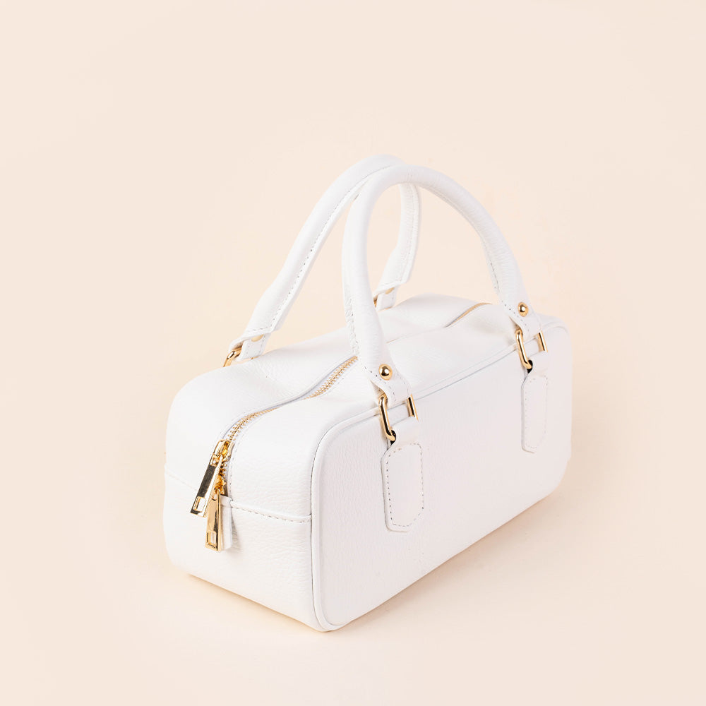 BORSA A MANO MODELLO A BAULETTO RETTANGOLARE CON TRACOLLA