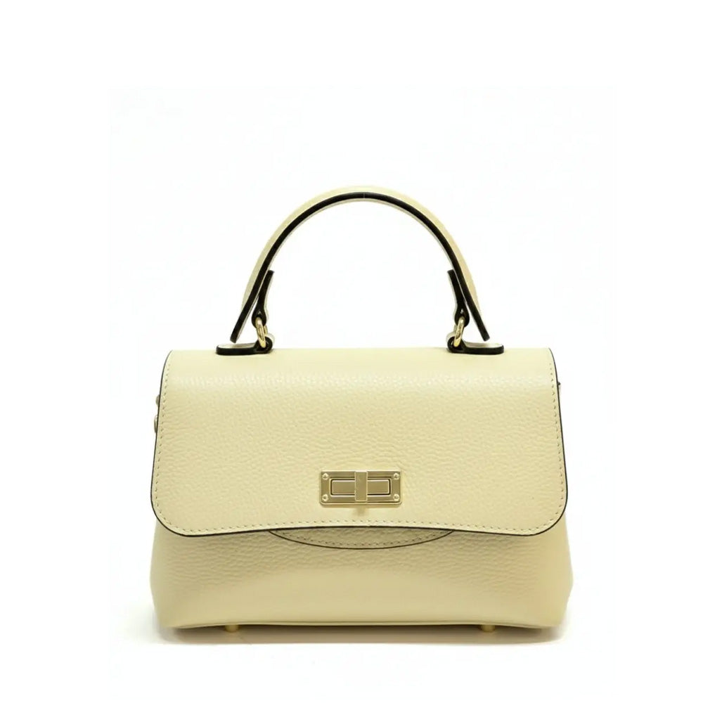 BORSA A MANO CON DUE SCOMPARTIMENTI , TRACOLLA E CHIUSURA A GIRELLLO