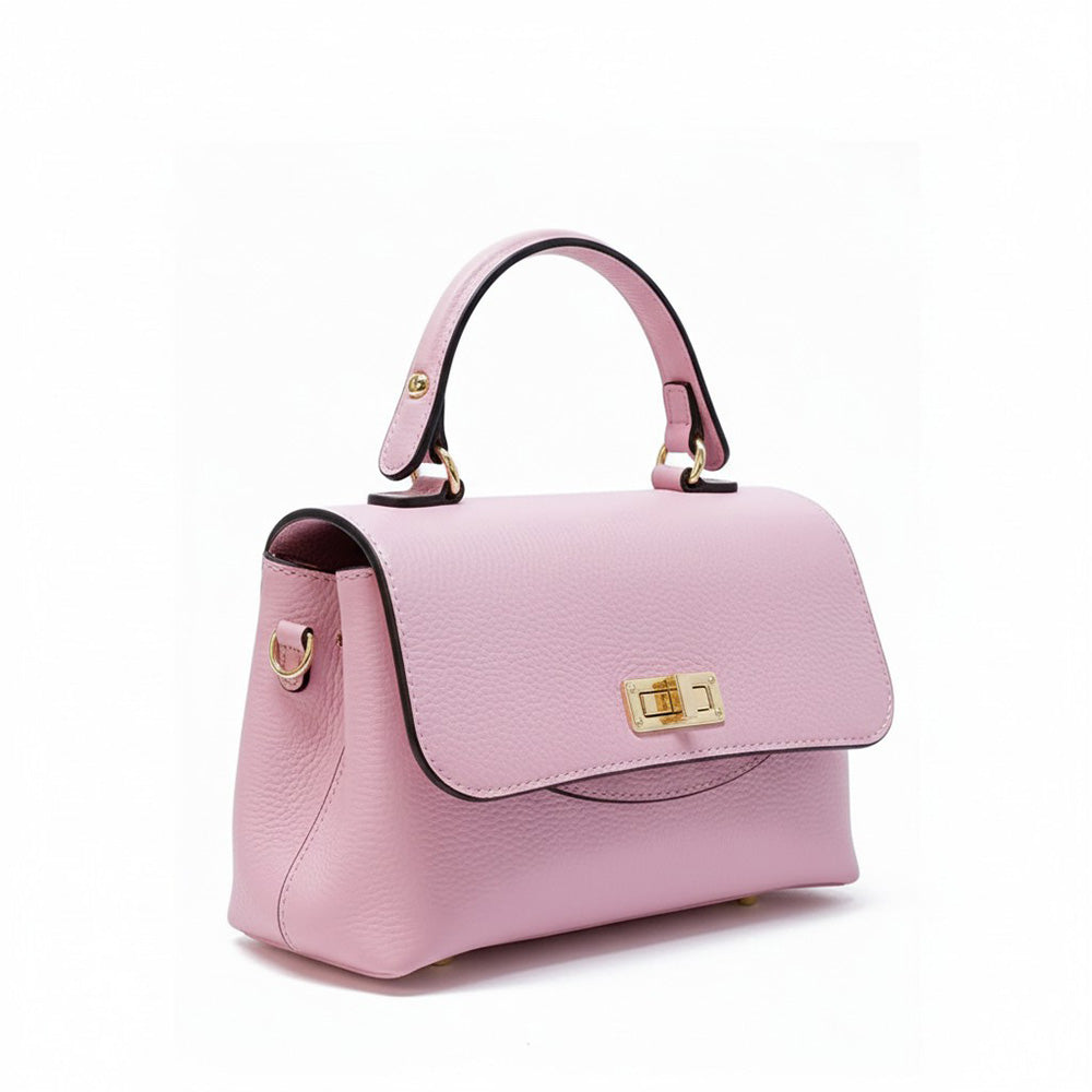 BORSA A MANO CON DUE SCOMPARTIMENTI , TRACOLLA E CHIUSURA A GIRELLLO