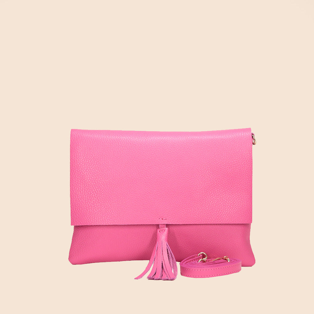 POCHETTE CON NAPPINA CENTRALE