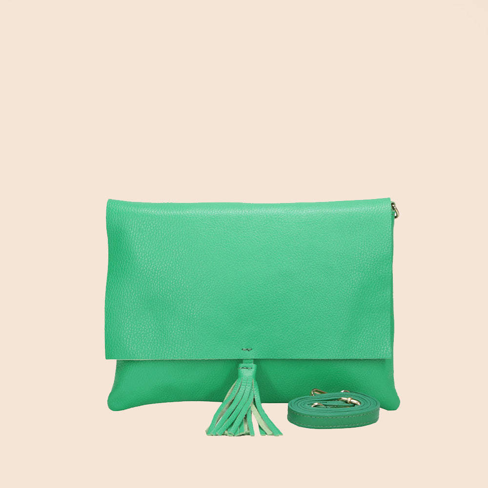 POCHETTE CON NAPPINA CENTRALE