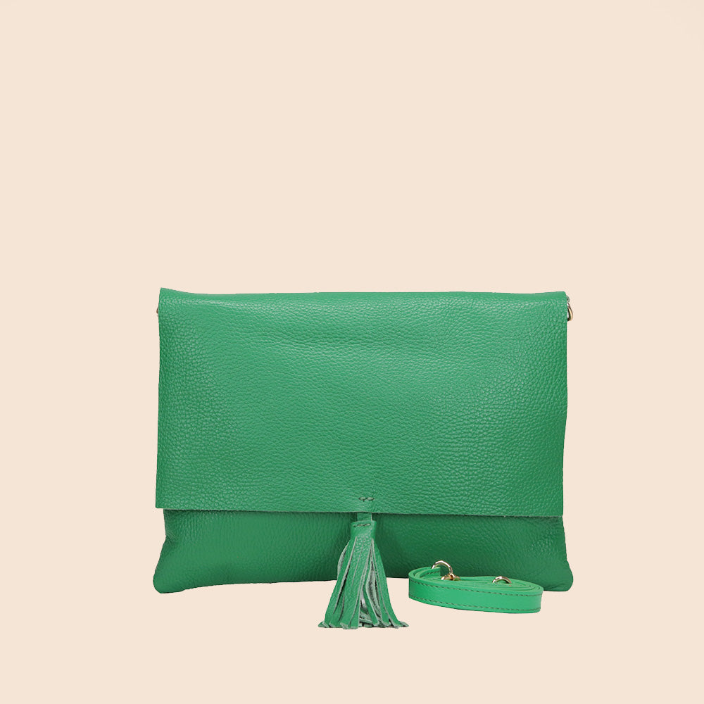 POCHETTE CON NAPPINA CENTRALE