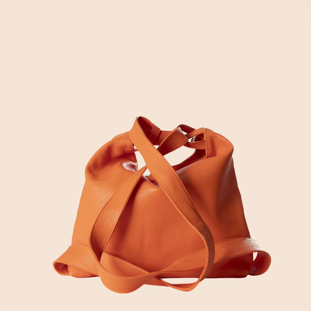 SHOULDER BAG CONVERTIBLE INTO A LARGE BACKPACK