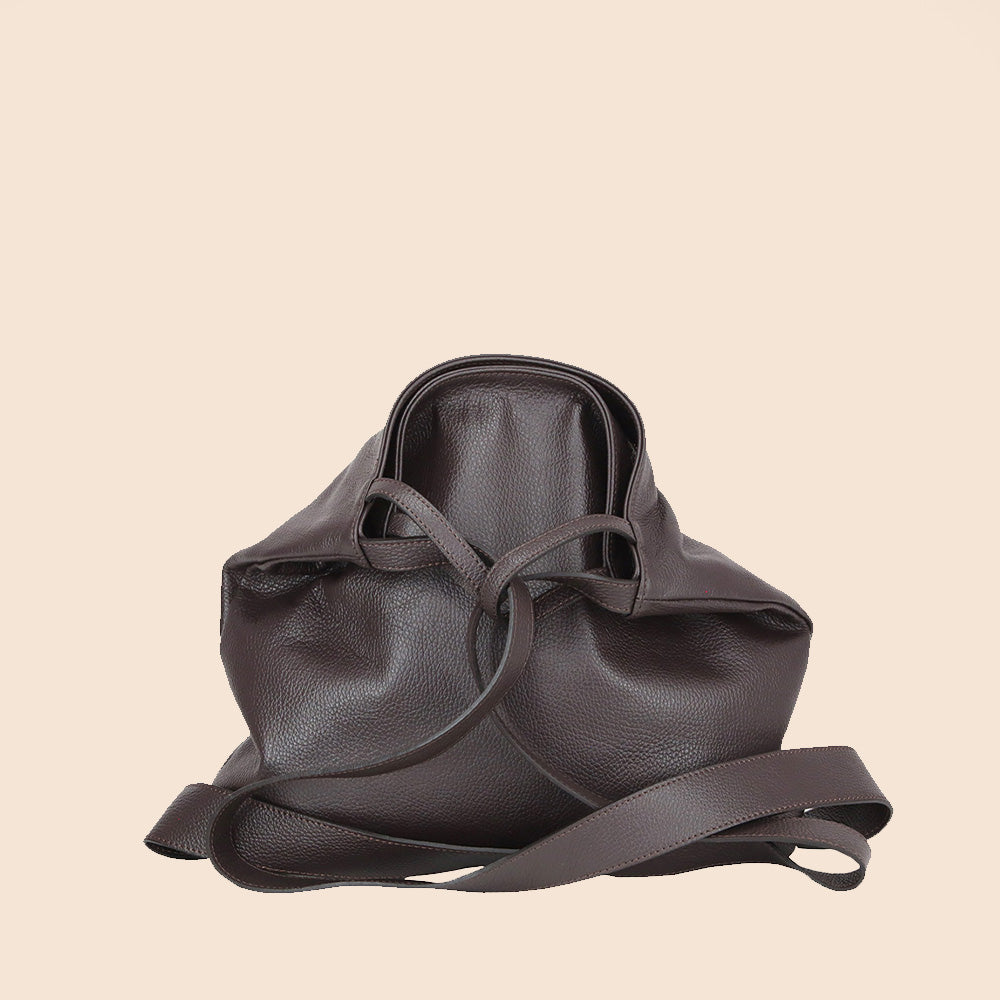 SHOULDER BAG CONVERTIBLE INTO A LARGE BACKPACK