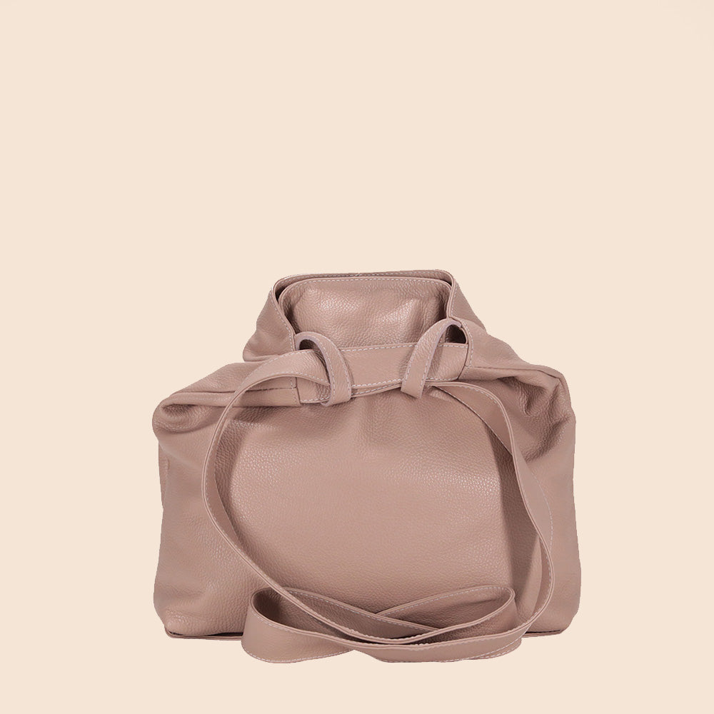 SHOULDER BAG CONVERTIBLE INTO A LARGE BACKPACK