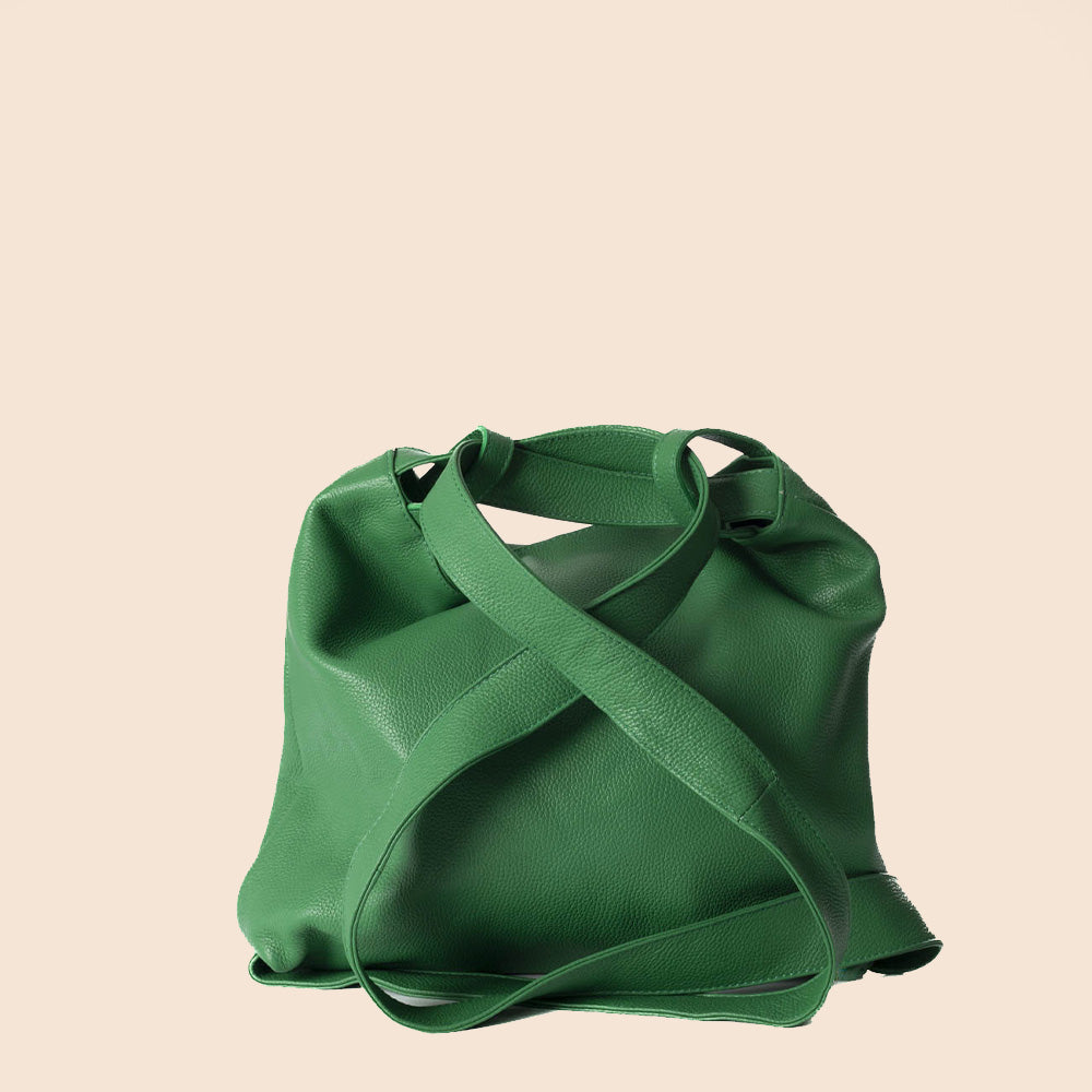SHOULDER BAG CONVERTIBLE INTO A LARGE BACKPACK