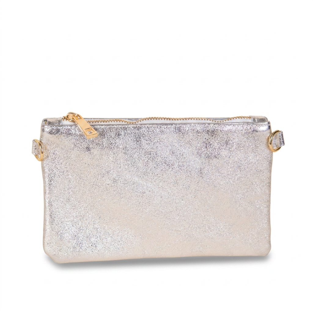 CLASSIC MINI RECTANGULAR ZIPPER CLUTCH BAG
