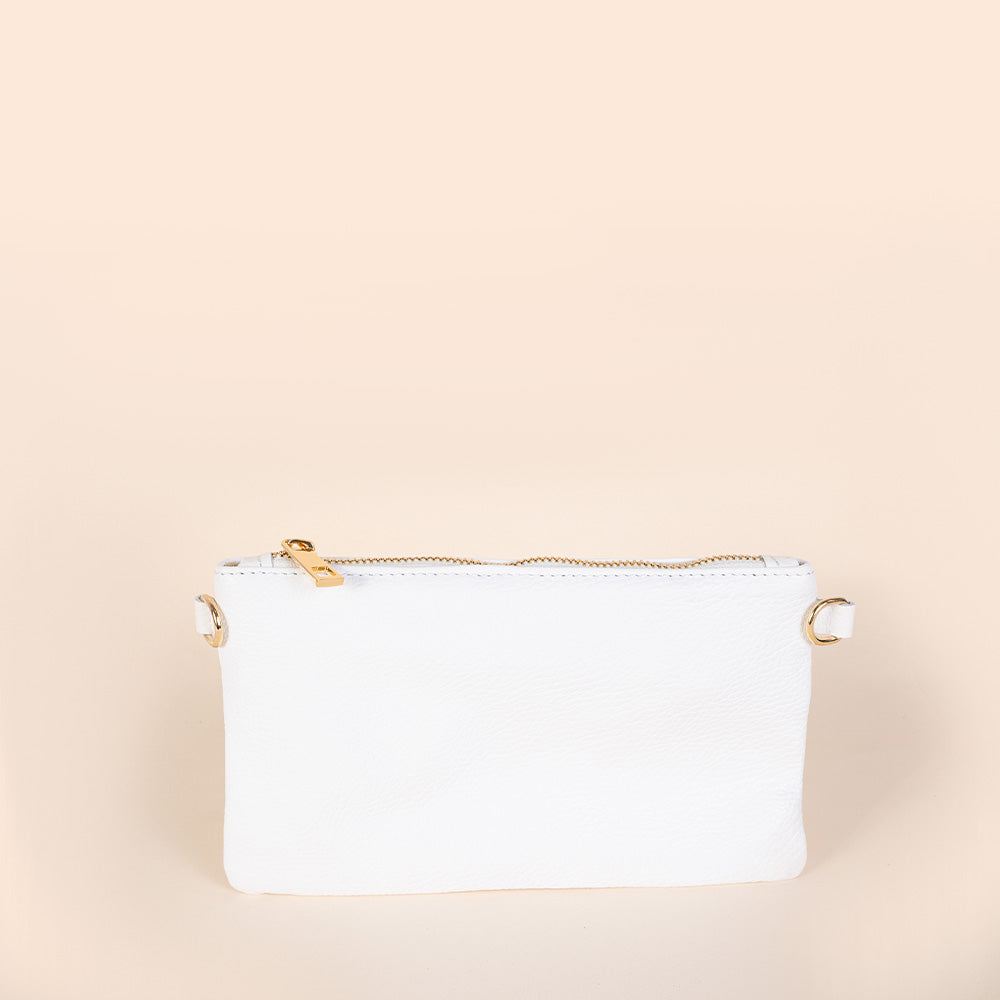 BORSA POCHETTE MINI RETTANGOLARE CLASSICA CON ZIP