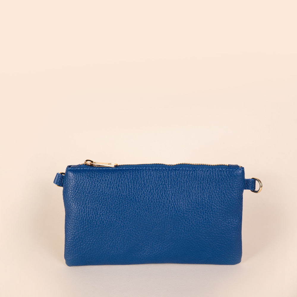 BORSA POCHETTE MINI RETTANGOLARE CLASSICA CON ZIP