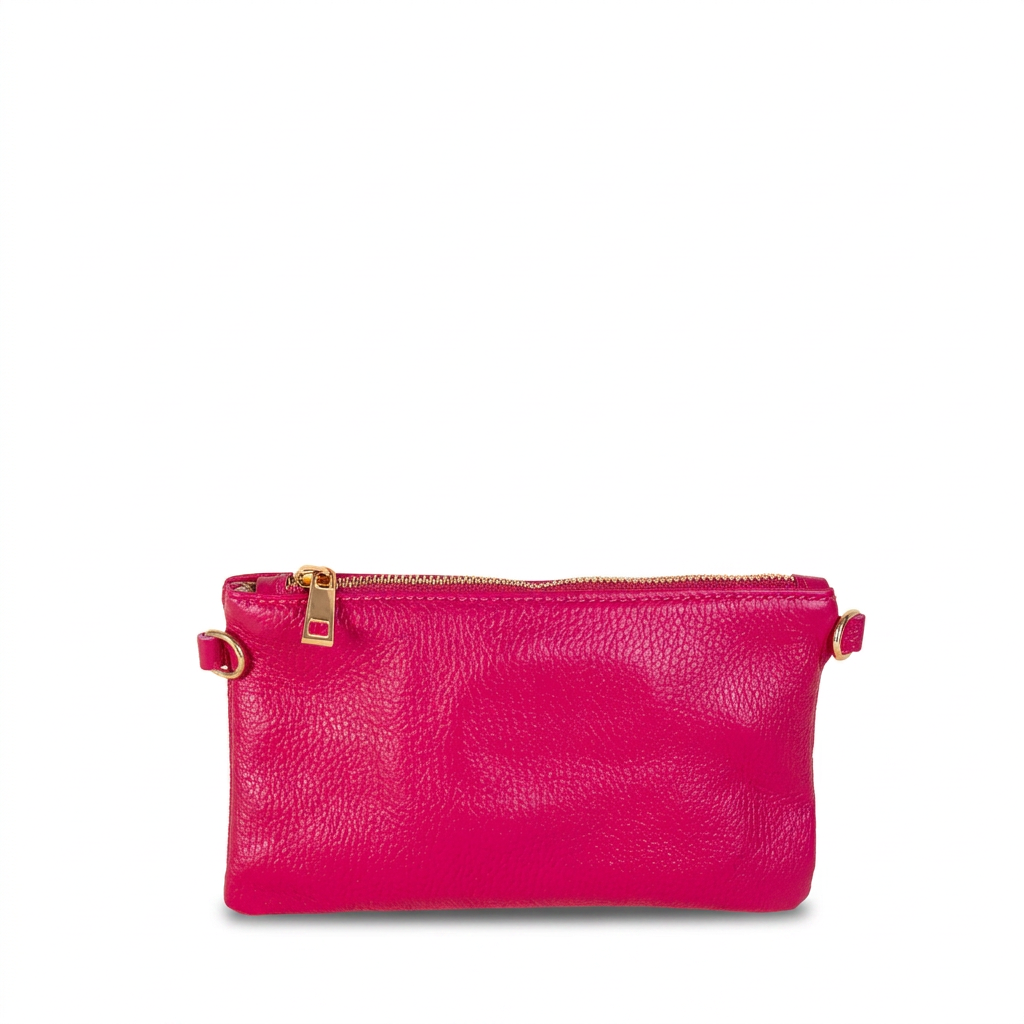 CLASSIC MINI RECTANGULAR ZIPPER CLUTCH BAG