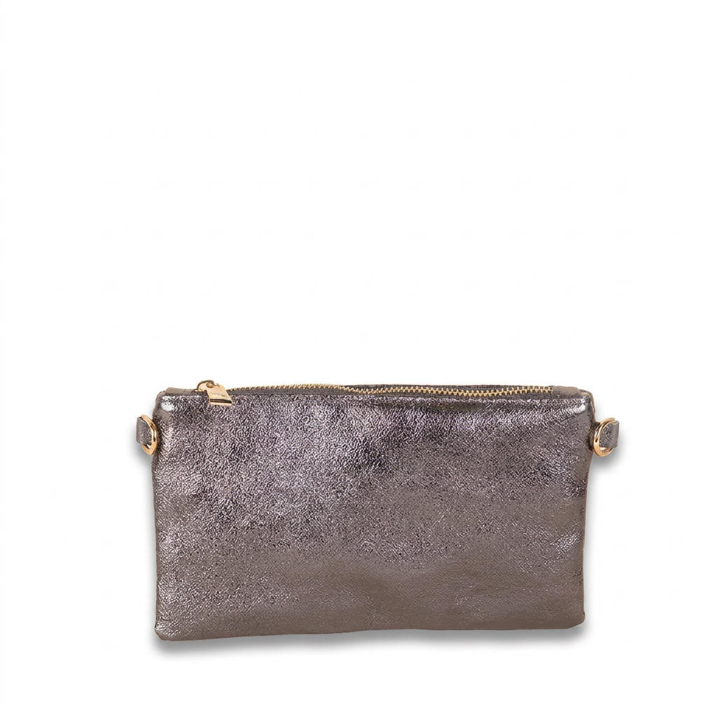 CLASSIC MINI RECTANGULAR ZIPPER CLUTCH BAG