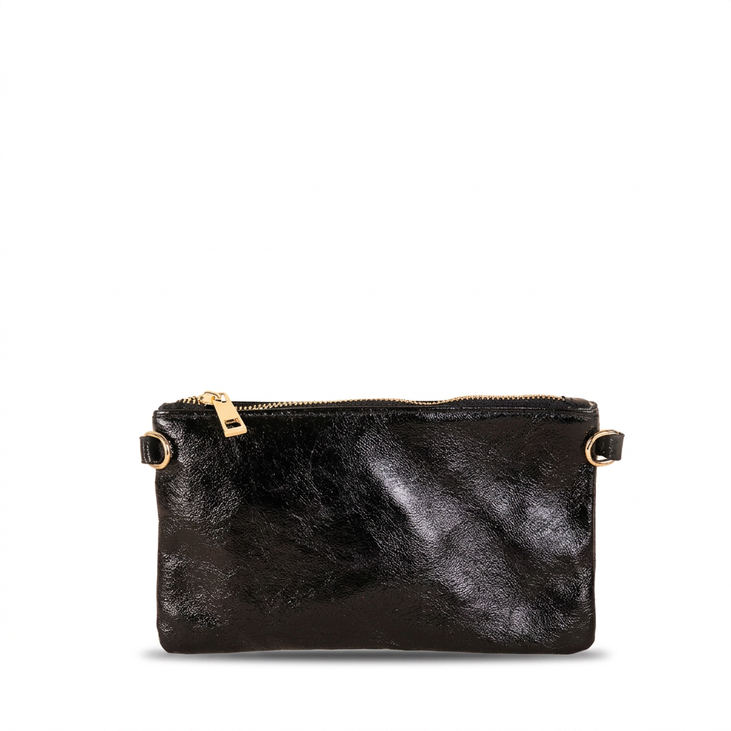 CLASSIC MINI RECTANGULAR ZIPPER CLUTCH BAG