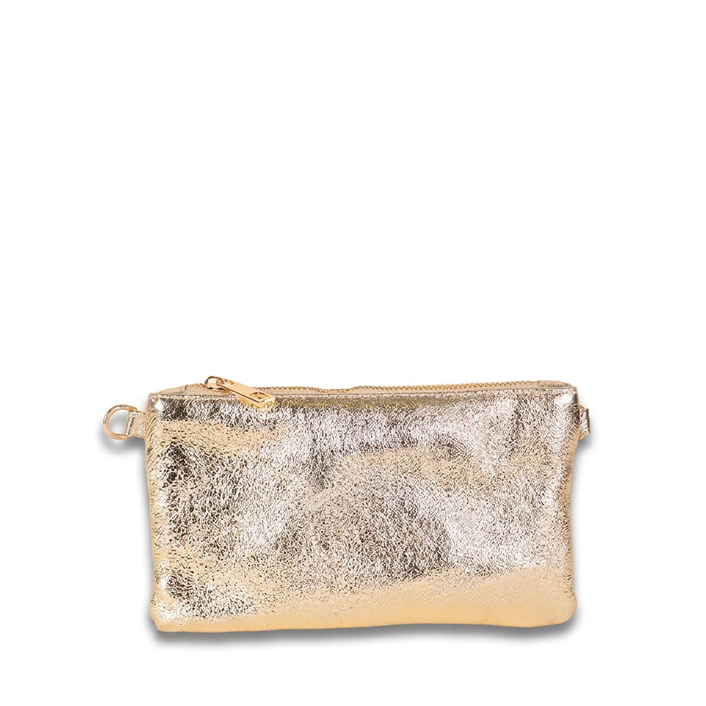CLASSIC MINI RECTANGULAR ZIPPER CLUTCH BAG