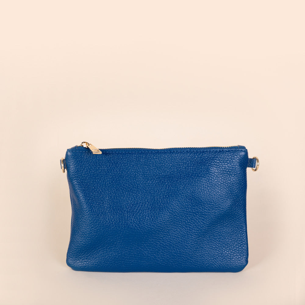 BORSA POCHETTE PICCOLA RETTANGOLARE CLASSICA CON ZIP