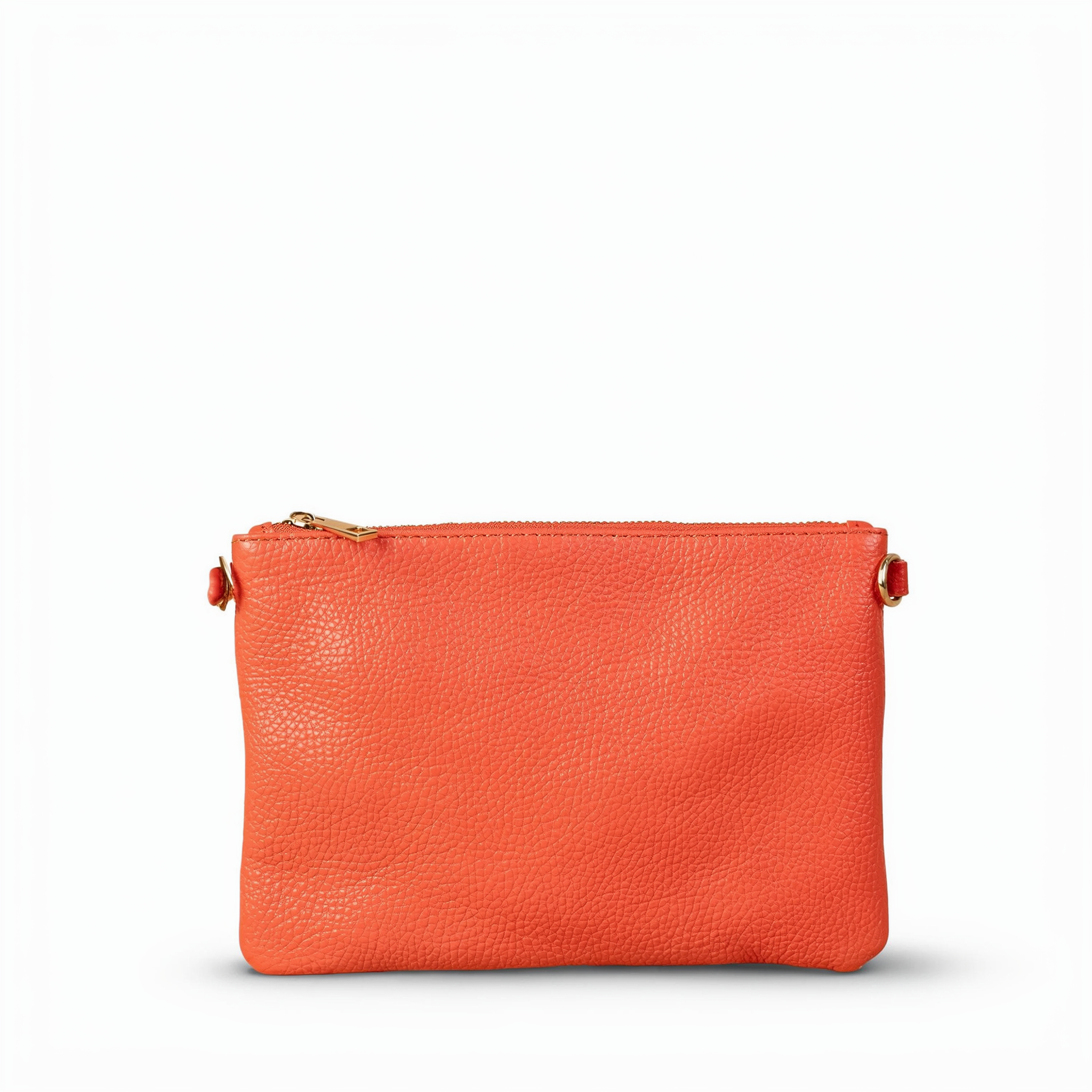 BORSA POCHETTE PICCOLA RETTANGOLARE CLASSICA CON ZIP