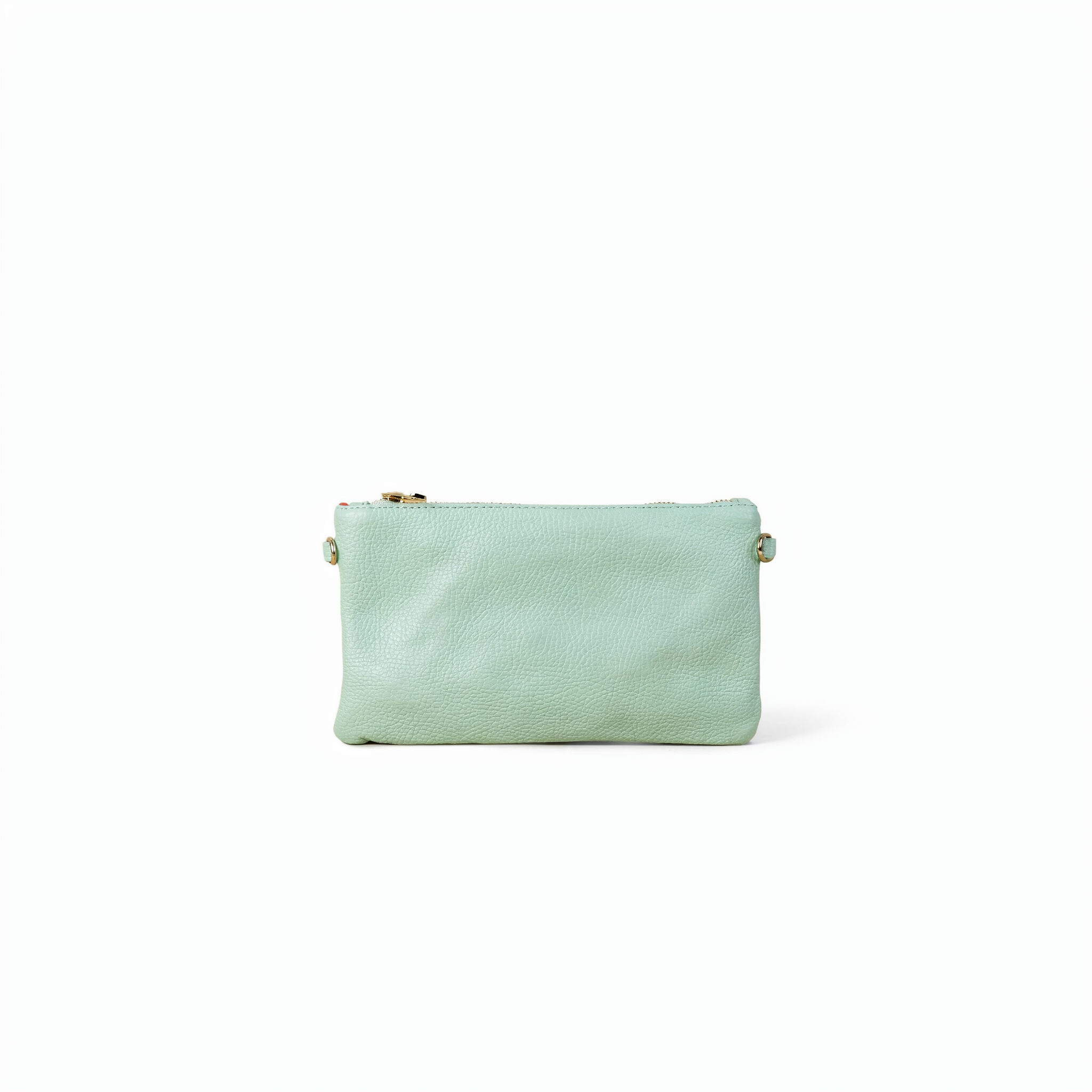 BORSA POCHETTE PICCOLA RETTANGOLARE CLASSICA CON ZIP