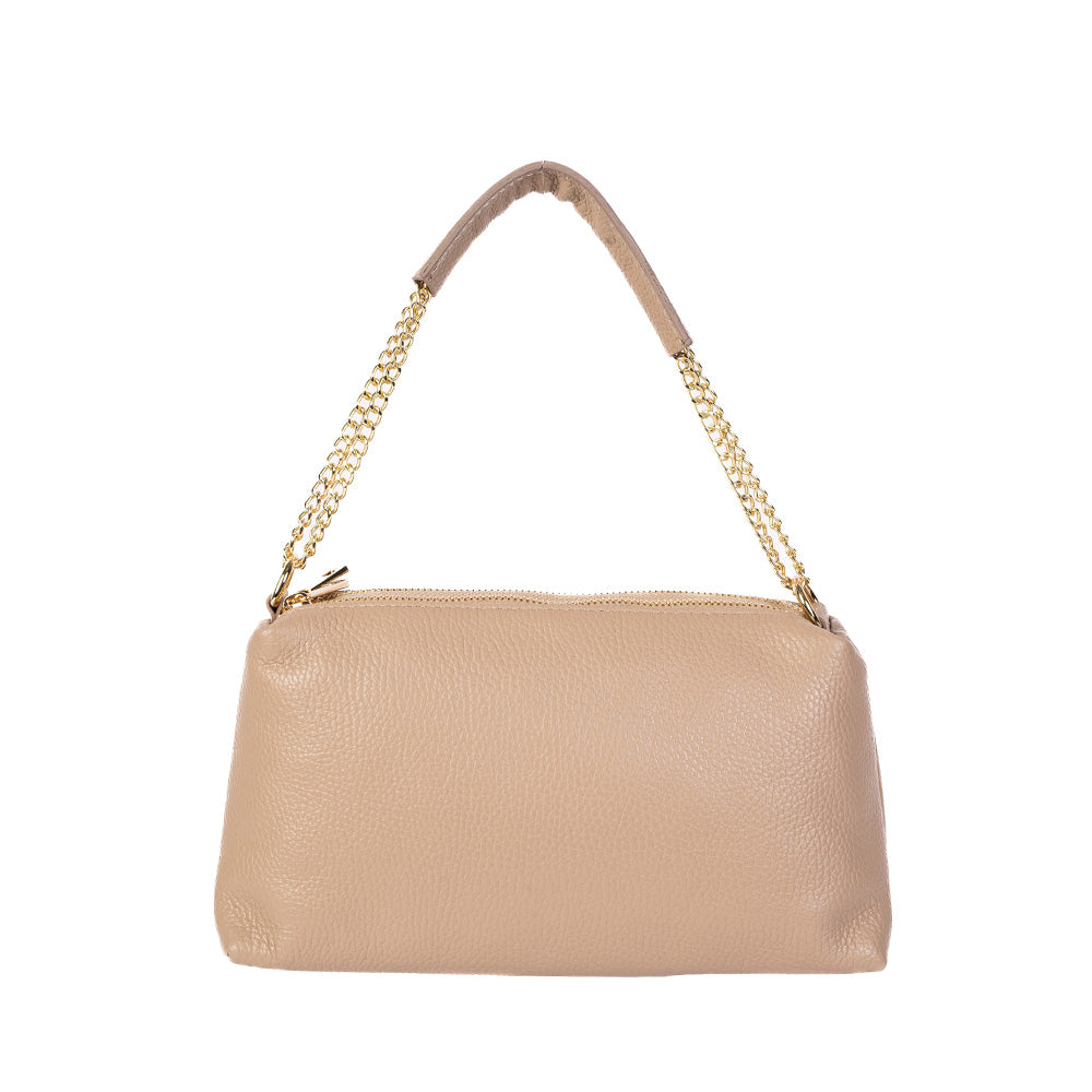 SHOULDER BAG WITH CHAIN HANDLE