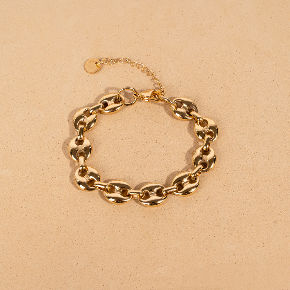 NAVY MESH BRACELET