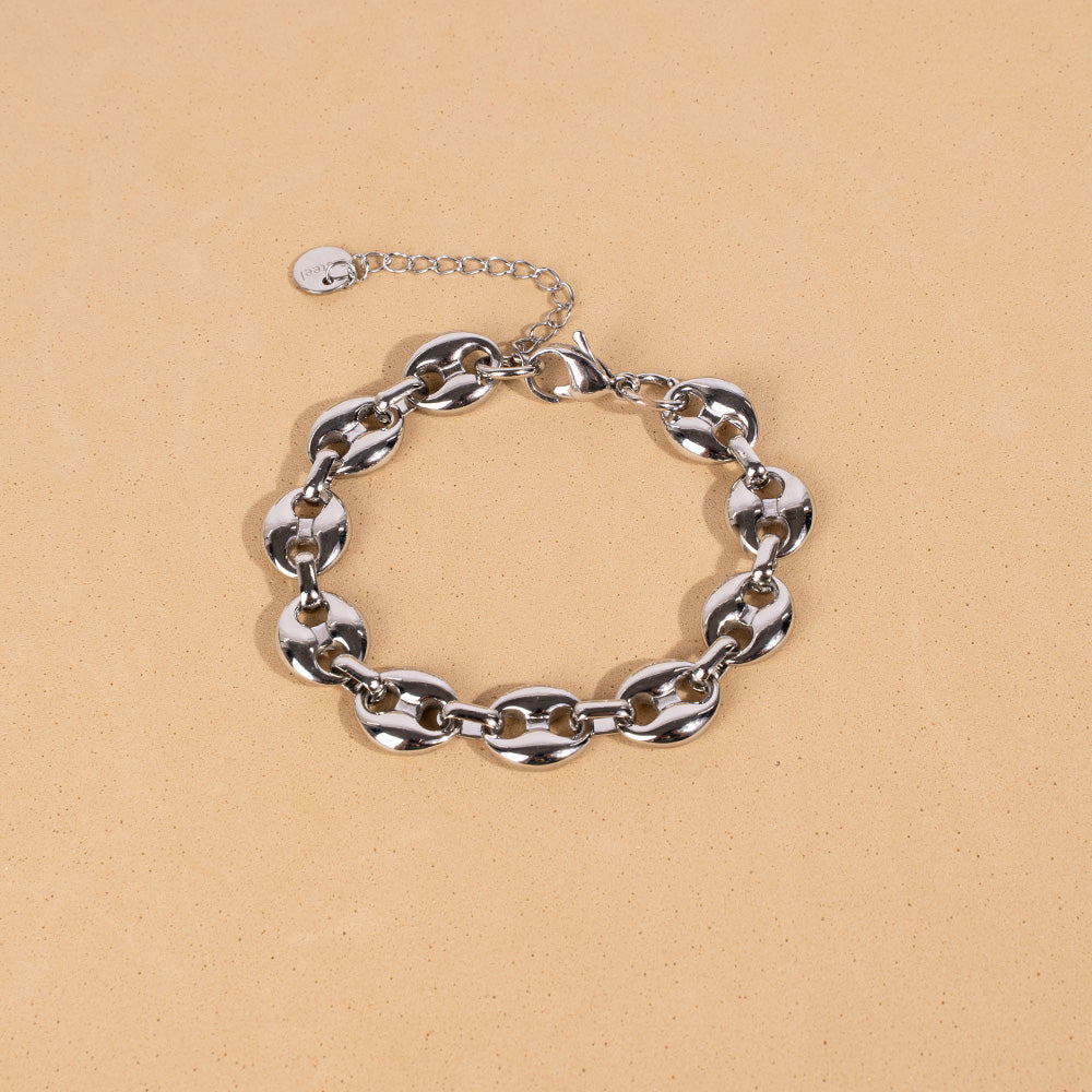 NAVY MESH BRACELET