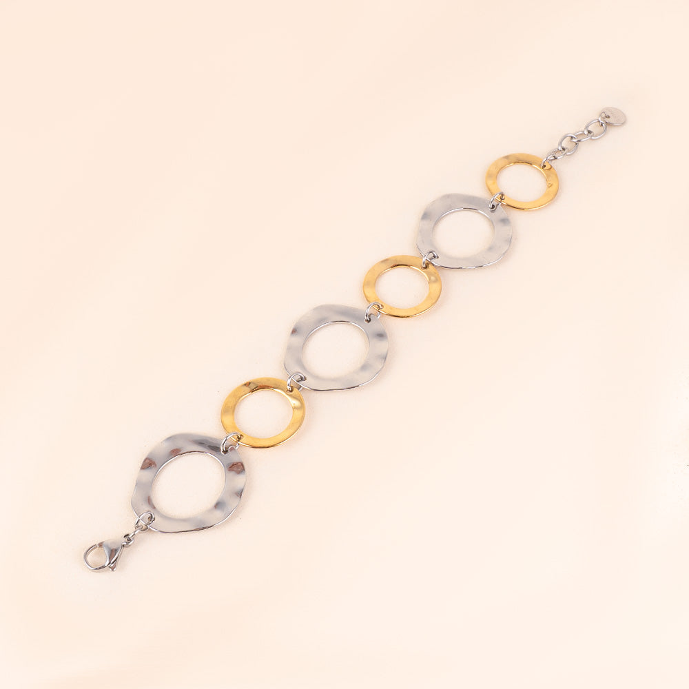BRACCIALE CON DISCHI IRREGOLARI DI DUE DIMENSIONI