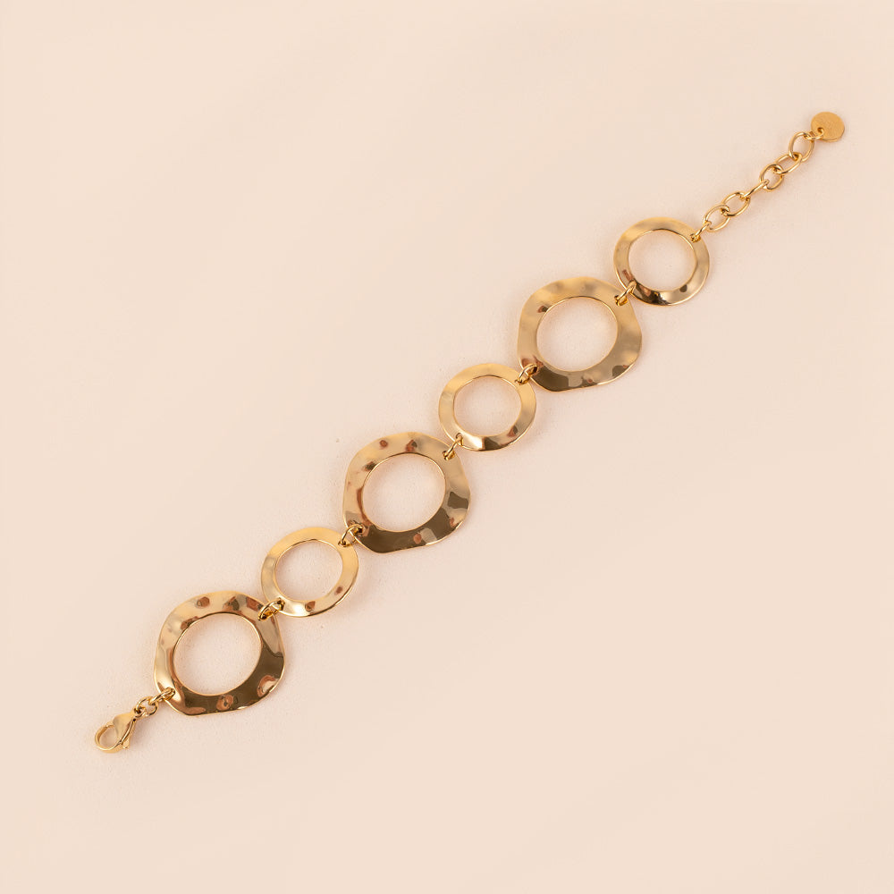 BRACCIALE CON DISCHI IRREGOLARI DI DUE DIMENSIONI