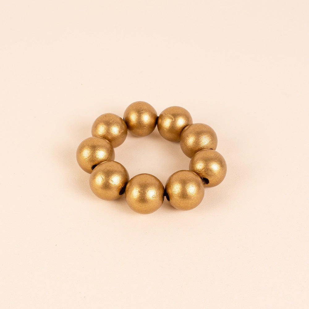 BRACCIALE ELASTICO CON 9 SFERE