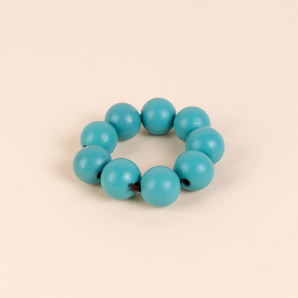 BRACCIALE ELASTICO CON 9 SFERE