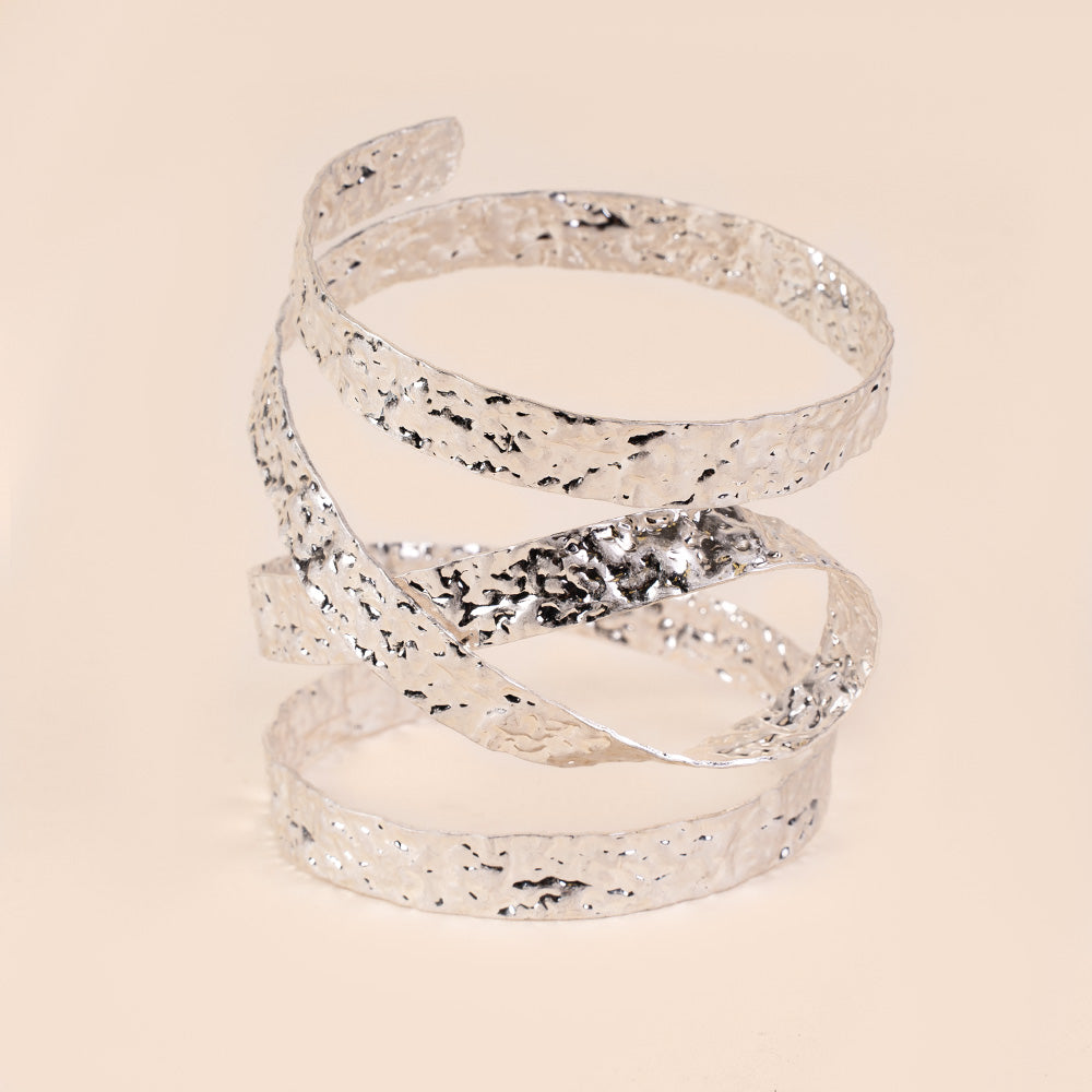 BRACCIALE RIGIDO EFFETTO MARTELLATO