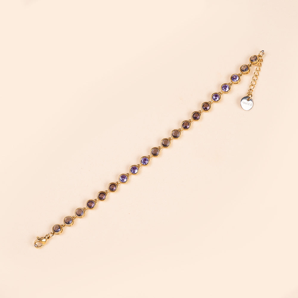 BRACCIALE CON PUNTI LUCE IN SEQUENZA COLORATI