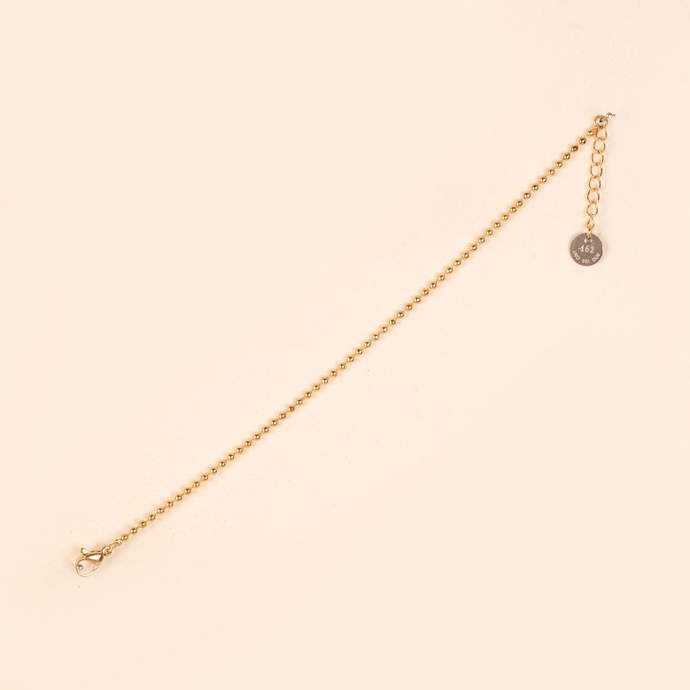 BRACCIALE FINO CON CATENA A PALLINI MEDI