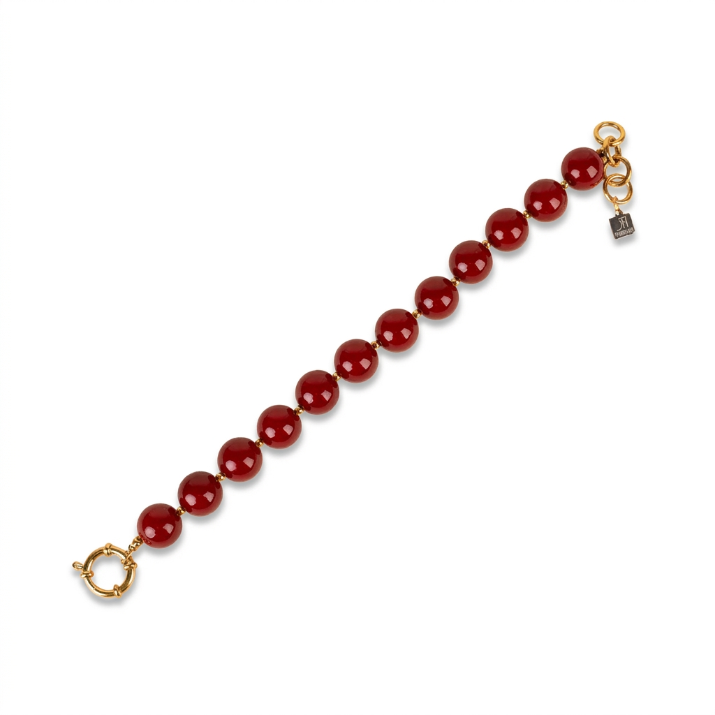 BRACCIALE CON PERLE DI DIVERSI COLORI