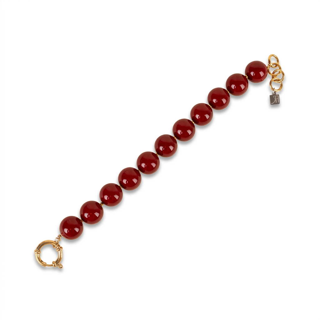 BRACCIALE CON PERLE DI DIVERSI COLORI