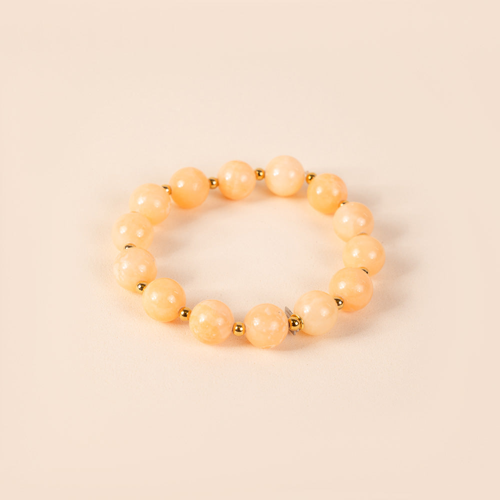 BRACCIALE ELASTICO CON PIETRE SFERICHE